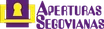 Logo de Aperturas Segovianas. Tf urgencias 24 horas: 𝟔𝟎𝟗 𝟎𝟒𝟓 𝟖𝟓𝟎 Tf consultas tienda: 𝟗𝟐𝟏 𝟒𝟑 𝟑𝟖 𝟎𝟖