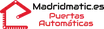 Logo de Madridmatic - Puertas automáticas en Madrid