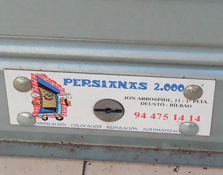 PERSIANAS 2000, S.L. – empresa de puertas y persianas en Bilbao