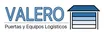 Logo de VALERO. Puertas y Equipos Logísitcos.